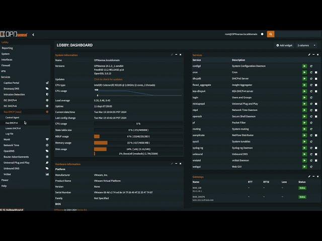 OPNsense version 24 migration of DHCP Statics to Kea DHCP