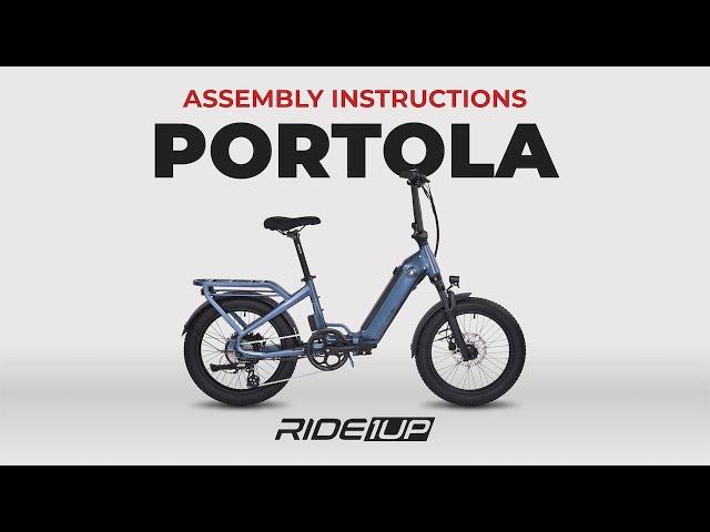 How to Assemble the Ride1Up Portola Ebike