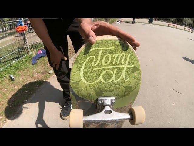 Tom Cat Skateboard Classic Green
