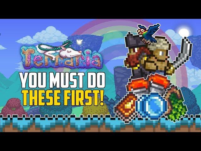 Do THIS straight away in Hardmode! Terraria Top 5 | PC | Console | Mobile