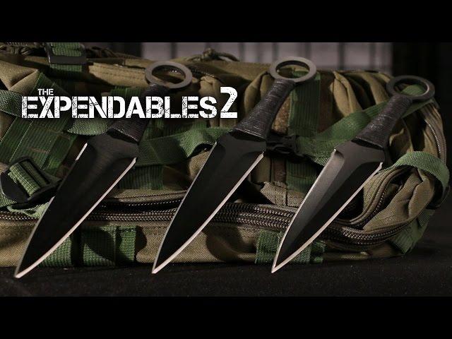 Expendables Kunai 3 Piece Thrower Set