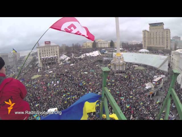 Meeting 08.12.2013  #EuroMaidan (Independence Square, Kyiv, Ukraine)