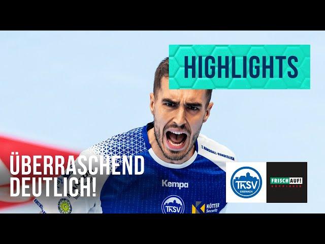 Highlights: ThSV Eisenach - FRISCH AUF! Göppingen (Saison 2024/25) I DAIKIN Handball Bundesliga