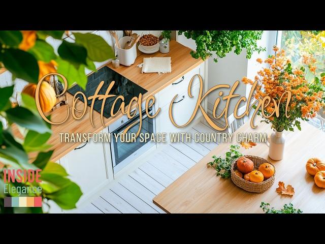 New Cottage Kitchen Decor Trends: Fall 2024 - Transform Your Space with Country Charm