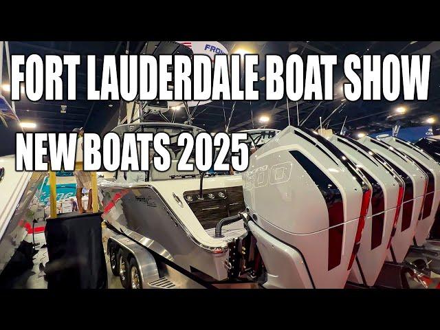 2024 The Fort Lauderdale International Boat Show Walk-Through | NEW BOATS 2025