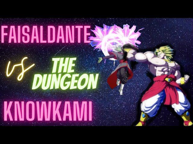 KnowKami vs FaisalDante in the Dungeon 1 vs 1 | DBFZ