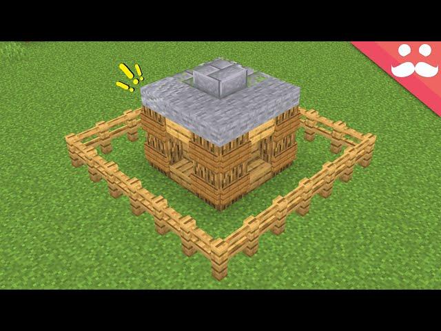 I Made the Smallest Safe House in Minecraft