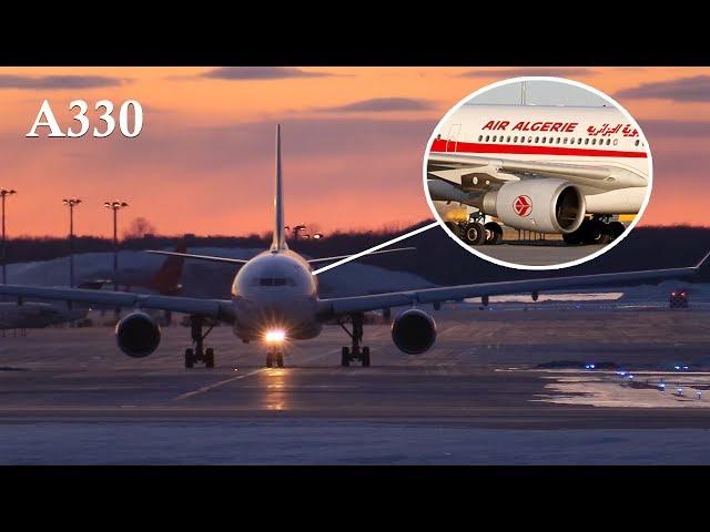 Air Algerie Airbus A330 (7T-VJZ) is taking Off from Montreal Trudeau Airport