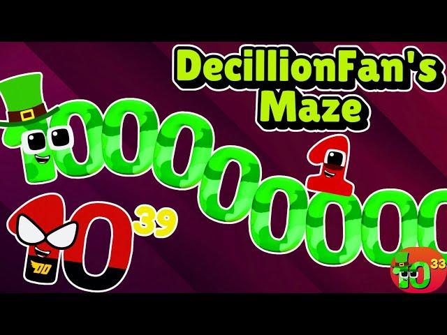 DecillionFan Maze Adventure: The Start of an Epic Quest! | Big Numbers