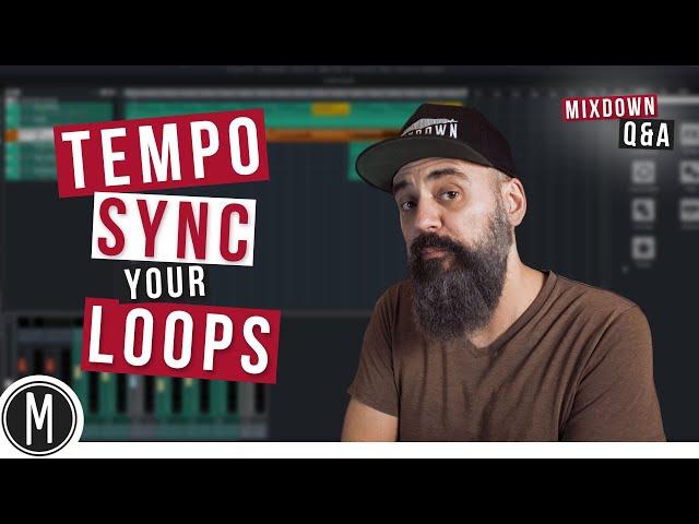 TEMPO SYNC LOOPS in CUBASE 10.5 - Mixdown Q&A