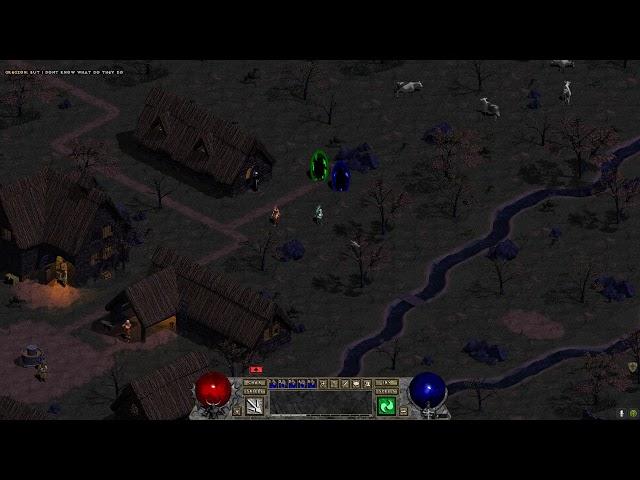 Diablo1 Tchernobog - Spellblade character