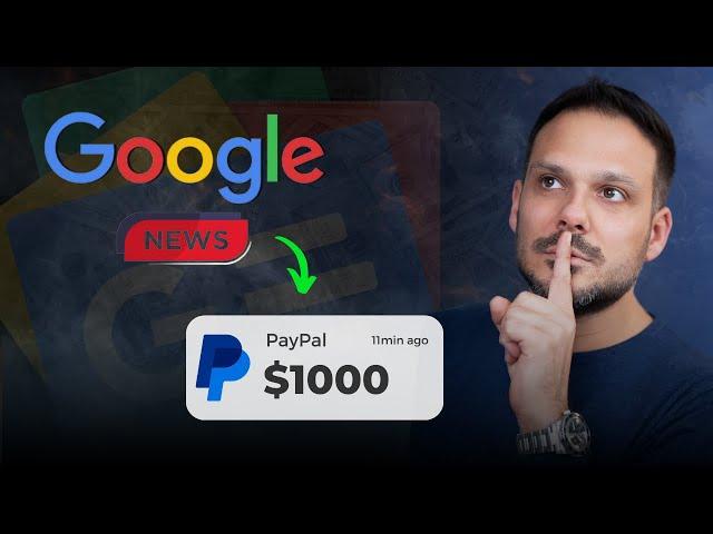 Easy $1000 Per Day From Google News (Make Money Online 2024)