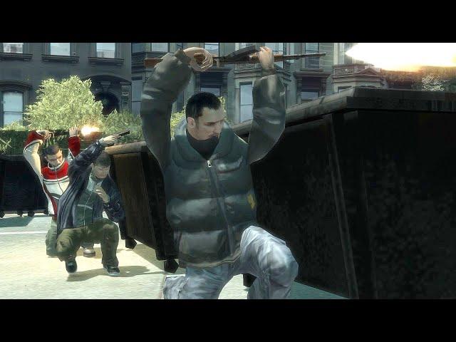 GTA 4 NPC Wars 57 (North Holland Hustlers vs Albanian Mob)