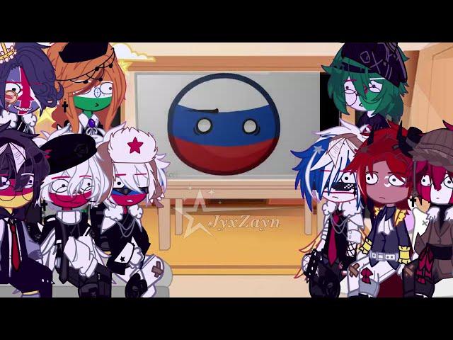 Countryhumans react to // gacha // countryhumans // Warning: Ships. // gacha memes