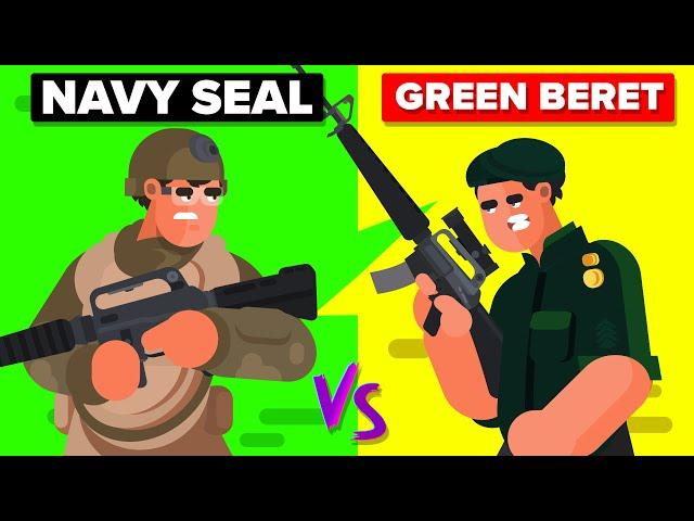 Navy Seals vs Green Berets - Which Military Special Forces Unit Wins?