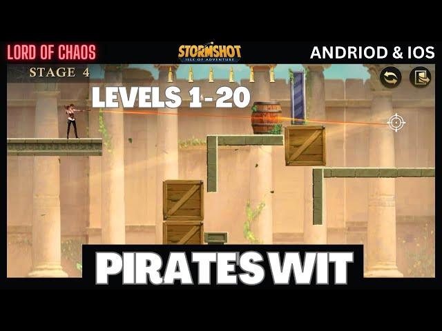 Stormshot Sharpshooter Pirate's Wit Levels 1-20 Gameplay