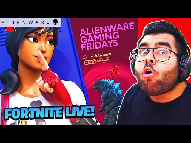 Alienware Gaming Fridays ft. Hitesh KS | 14th February | Fortnite