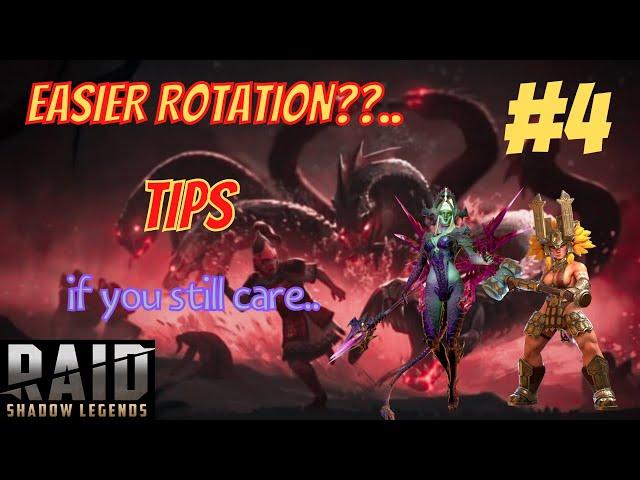 HYDRA Rotation#4 Quick Tips... if you still care... | RAID SHADOW LEGENDS