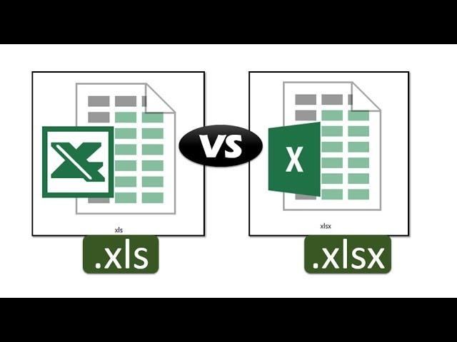 What is difference between xls and xlsx files of Excel??