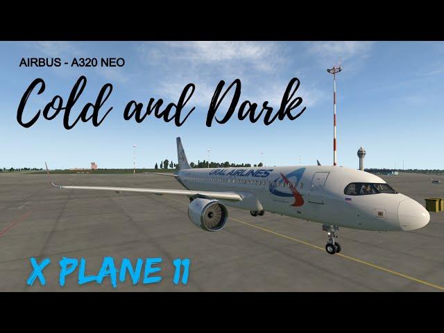 Airbus A320 neo / Полный запуск и взлет / X-Plane 11