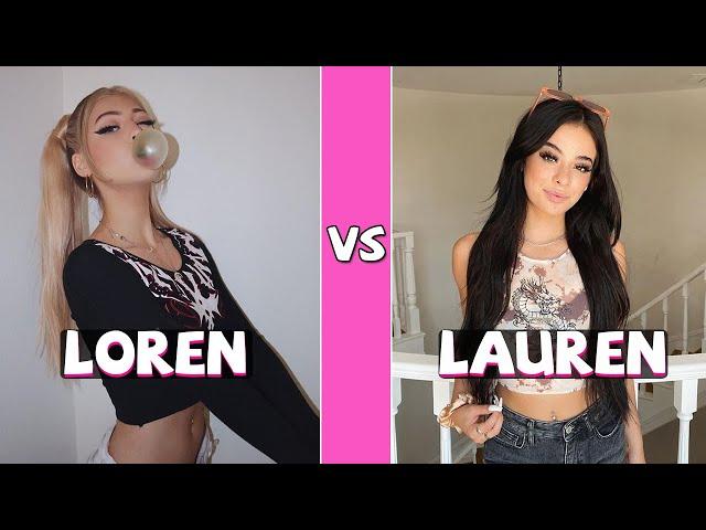 Loren Gray Vs Lauren Kettering TikTok Dance Battle