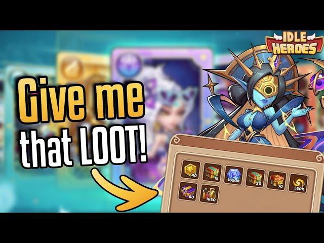 Event is bad? We still get tons of LOOT! - Idle Heroes