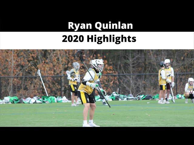 Ryan Quinlan 2020 Fall Highlights