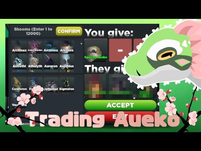 TRADING AUEKO! ||Creatures of Sonaria