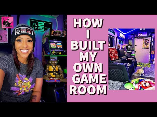 ️ DIY Video Game Room!! How I did it!