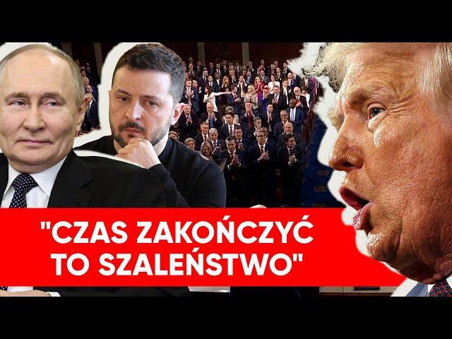 Trump: Nadszedł czas, aby zakończyć tę bezsensowną wojnę