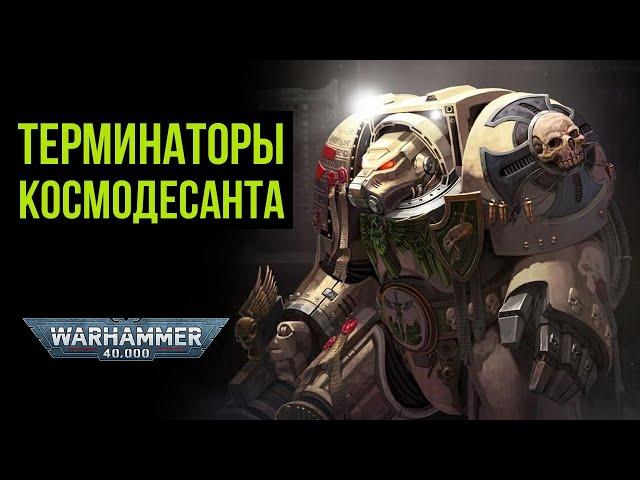 Терминаторы Космодесанта. Ваха-ликбез. Warhammer 40000 @GexodromRPG