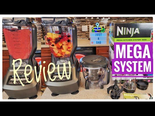 Review Ninja BL770 Mega Kitchen Blender System Smoothies Dough 1500W   VERY POWERFUL!