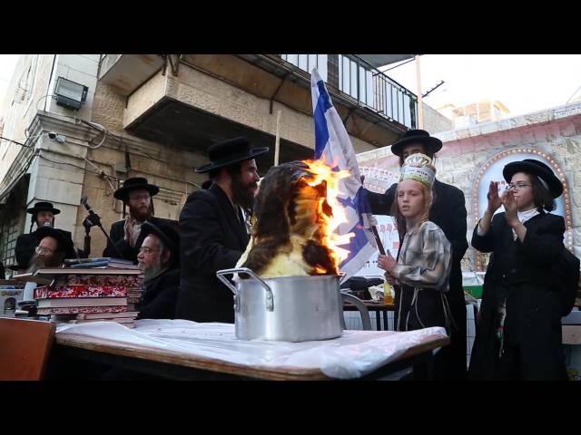 Neturei Karta Children Celebration in Jerusalem