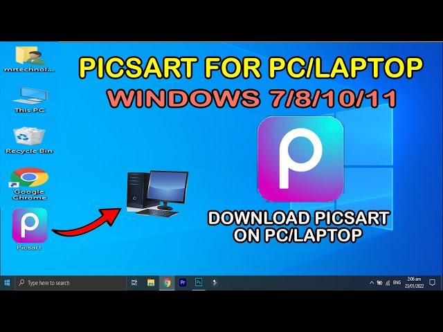 How to Install Picsart for PC/Laptop in 2022 [Picsart on PC]