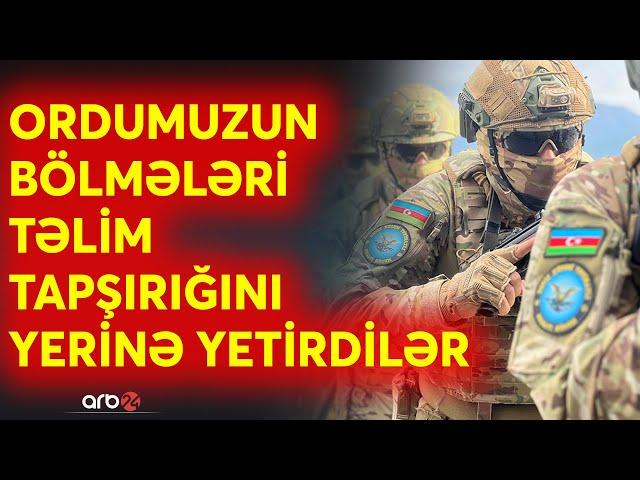 SON DƏQİQƏ! Hərbçilərimizə həyəcan siqnalı verildi: Bölmələrimizdən kritik təlim - CANLI