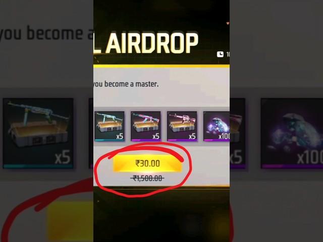 how to get 30 rupees airdrop in free fire | 30 rupees wala airdrop kaise laye