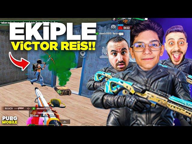 EKİPLE TOKİDE VİCTOR PUSUSU!! ÇILDIRTTIK!! - PUBG MOBİLE