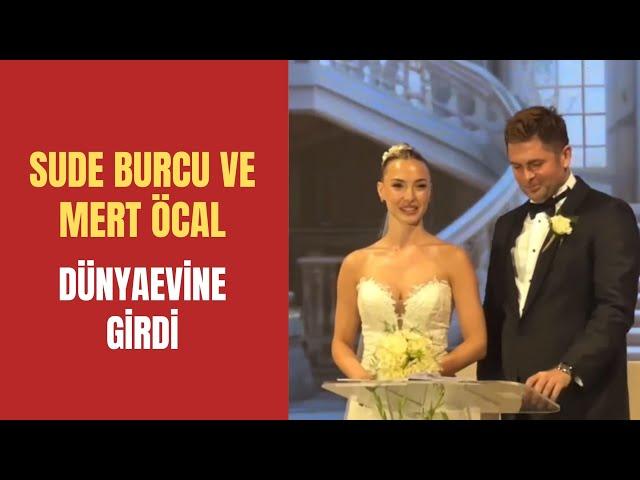 Survivor yarışmacıları Sude Burcu ve Mert Öcal dünyaevine girdi