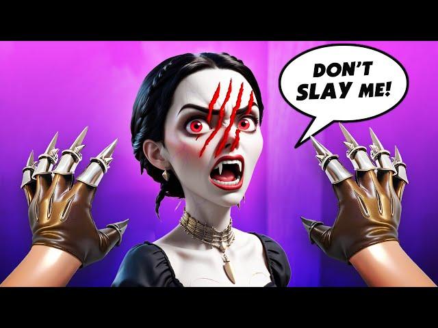 Becoming the BEST Vampire Slayer In VR! - Silent Slayer Gameplay