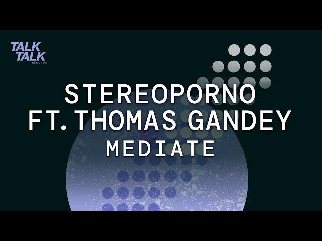 Stereoporno ft. Thomas Gandey - Mediate (Original Mix)