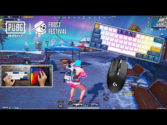 DPI 400 Low Sens Handcam ASMR  | PUBG MOBILE PC Emulator 90 FPS + HDR HD (Gameloop)