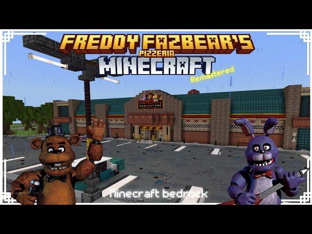 [FNAF 1] Freddy Fazbear's Pizza's Minecraft Bedrock map