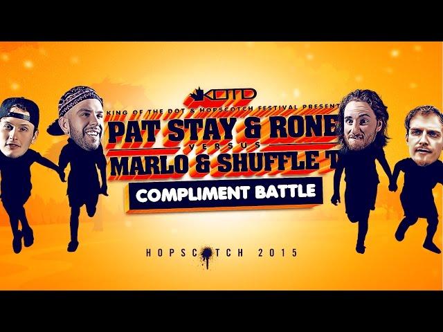 KOTD - Compliment Rap Battle - Pat Stay & Rone vs Marlo & Shuffle T