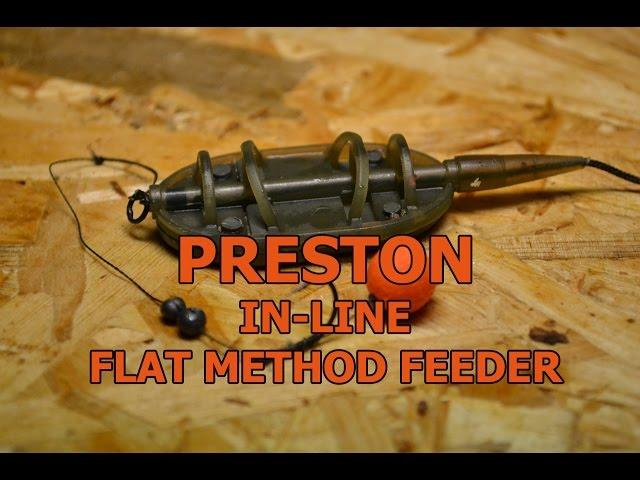 Обзор кормушки Preston (in-line flat method feeder)