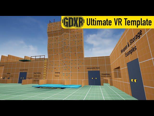 GDXR Ultimate VR Template | Unreal Engine 5.1+ | Overview/Trailer