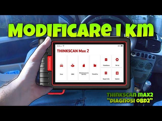 MODIFICARE IL CHILOMETRAGGIO DELL’AUTO | Thinkscan max 2 2024| Diagnosi obd2