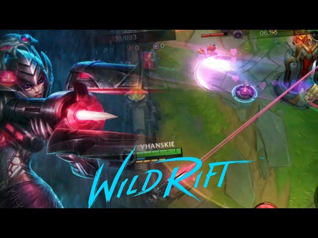 GODLIKE CAITLYN GAMEPLAY | (Builds & Runes) - Wild Rift