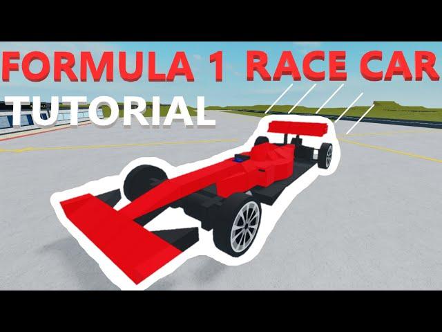 Formula 1 Race Car [Tutorial] Plane Crazy