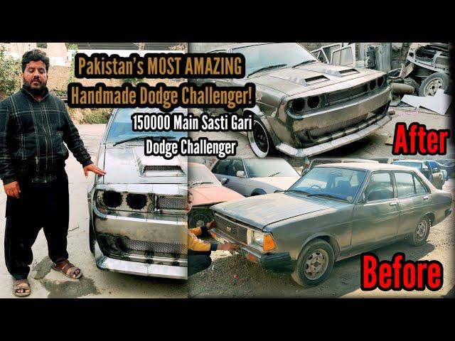 Pakistan's MOST AMAZING Handmade Dodge Challenger! #Handmade #dodgechallanger #pakistan