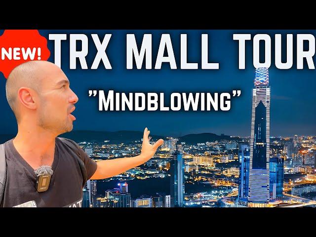  NEWEST ATTRACTION in Kuala Lumpur!! FULL TOUR of The Exchange TRX Mall